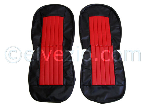 Front Seats Covers In Vinyl for Fiat 1200-1500 Spider and 1600 Spider Osca. F0001