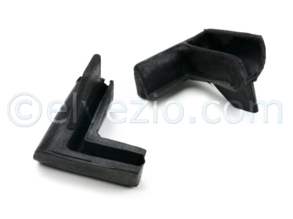 Terminali Angolo Posteriore Superiore Porta per Fiat 1200 - 1500 Spider e 1600 Spider Osca.