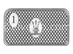 Tappeto 1 per Maserati Quattroporte Berlina.