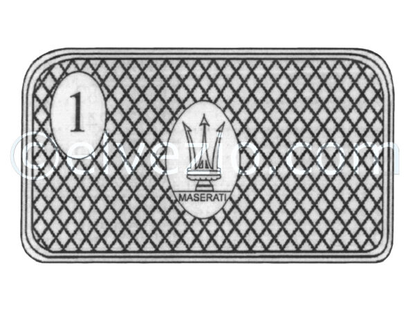 Tappeto 1 per Maserati Quattroporte Berlina.