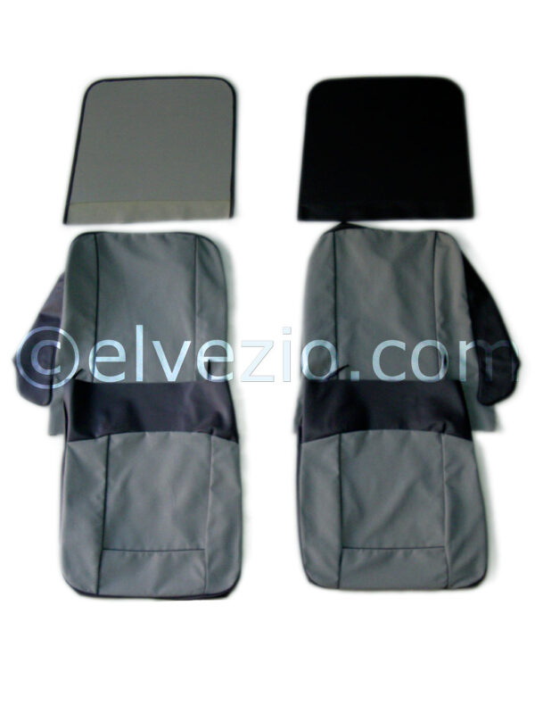 Tappezzeria Sedili Anteriori In Vipla Alfa E Tessuto Biancospino per Alfa Romeo Giulietta Sprint Speciale. A0006