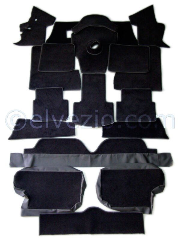 Acrylic Carpet Set for Alfa Romeo Giulietta and Giulia Sprint Speciale. A5007