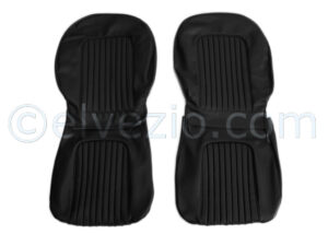 Tappezzeria Sedili Anteriori In Skai Alfa Con Dietro Schienale Stampato per Alfa Romeo Duetto Osso Di Seppia 1300-1600. A0032SC