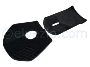 Acrylic Tunnel Carpet Set for Alfa Romeo Spider Duetto Osso Di Seppia. A0035