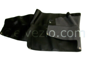 Folding Top Cover In Black Skai for Alfa Romeo Spider Duetto Osso Di Seppia.