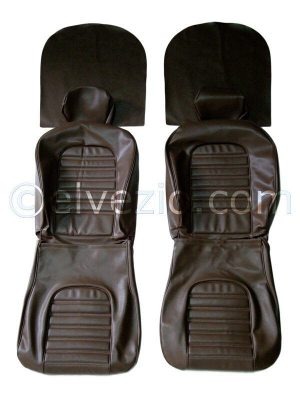 Tappezzeria Sedili Anteriori In Skai Alfa per Alfa Romeo Duetto Coda Tronca 1978-90. A0070