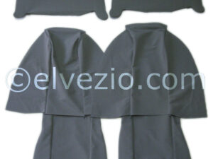 Tappezzeria Sedili Anteriori In Vipla Alfa E Tessuto Rigato per Alfa Romeo Giulietta Sprint. A0001PA