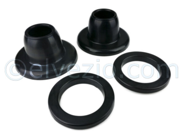 Rear Suspension Shock Absorber Springs Protection Rubber Rings for Alfa Romeo Giulietta Berlina - TI