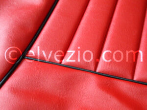 Tappezzeria Sedili Anteriori In Vipla Alfa Trapuntata Con Bordino In Vipla Alfa per Alfa Romeo Giulietta e Giulia Spider 2^ Serie. A0016