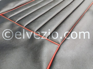 Tappezzeria Sedili Anteriori In Vipla Alfa Trapuntata Con Bordino In Vipla Alfa per Alfa Romeo Giulietta e Giulia Spider 2^ Serie. A0016