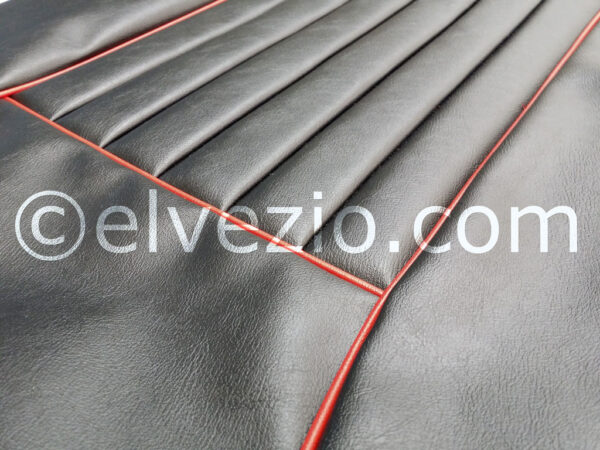 Tappezzeria Sedili Anteriori In Vipla Alfa Trapuntata Con Bordino In Vipla Alfa per Alfa Romeo Giulietta e Giulia Spider 2^ Serie. A0016