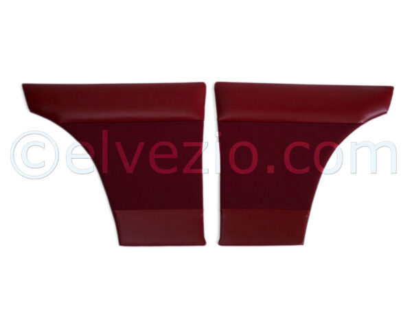 Pannelli Posteriori In Skai Alfa E Panno per Alfa Romeo GT 1600 Sprint 1963-66 e GT 1600 Sprint Veloce 1965-68. Modanature cromate e posacenere non inclusi.
