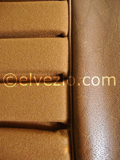 Tappezzeria Sedili Anteriori E Posteriori In Skai Alfa E Panno per Alfa Romeo GT 1750 Veloce 1^ Serie 1967-69. A5020