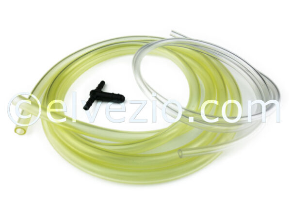 Sprayer Tubes Set for Fiat 500 N, 500 D, 500 F, 500 L, 500 R, 500 Giardiniera, 600, 600 Multipla and Autobianchi Bianchina Berlina, Trasformabile, Panoramica and Cabriolet.