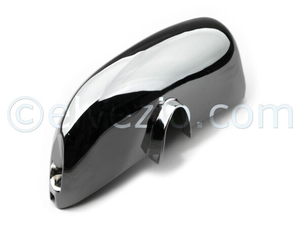 Chromed Metal Front Right And Rear Left Bumper Boss for Autobianchi Bianchina Trasformabile.