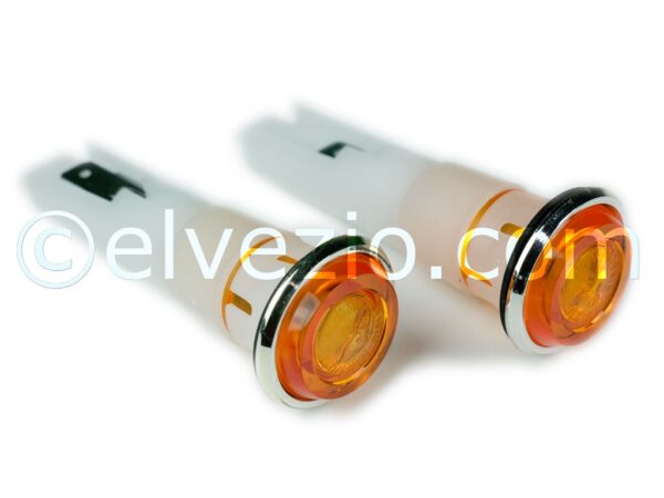 Side Orange Blinkers for Fiat 500 Giardiniera, 124 Coupé and Autobianchi Bianchina Panoramica.