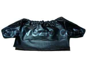 Copri Capote In Finta Pelle Colore Nero - Modello Lungo per Autobianchi Bianchina Cabriolet 1964-68. B1210