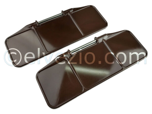 Brown Sun Visors for Fiat Topolino B-C and Belvedere.