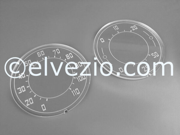 Dischetti Strumenti Diametro 7,8 cm per Fiat Topolino C, Belvedere Lamiera e Giardiniera Legno.