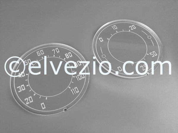 Dischetti Strumenti Diametro 7,8 cm per Fiat Topolino C, Belvedere Lamiera e Giardiniera Legno.