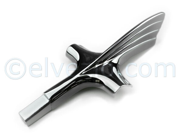 Cresta In Metallo Cromato Cofano Anteriore per Fiat Topolino A-B.