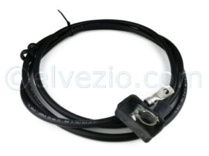 Positive Pole Battery Cable for Fiat 500 Giardiniera and Autobianchi Bianchina Panoramica.