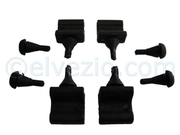 Gommini Cofano Posteriore per Fiat 500 N, 500 D, 500 F, 500 L e 500 R.