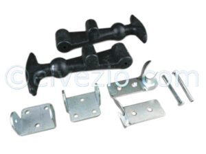 Bonnet Hooks - Large Type for Fiat 500 N, 500 D, 500 F, 500 L, 500 R, 500 Giardiniera and 600.