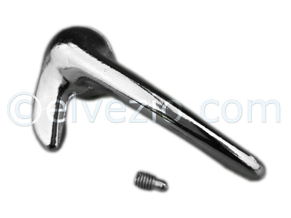 Left Vent Window Handle for Fiat 500 D, 500 F, 500 L, 500 R, 500 Giardiniera and 600.