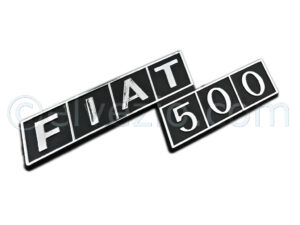 Rear Plastic Frieze for Fiat 500 F and Fiat 500 R.