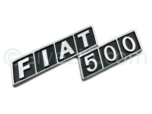 Rear Metal Frieze for Fiat 500 F and 500 R.