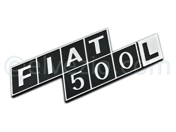 Plastic Rear Frieze for Fiat 500 L.