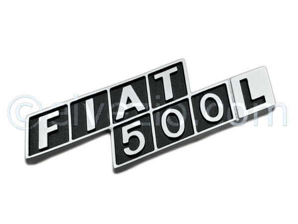 Rear Metal Frieze for Fiat 500 L.