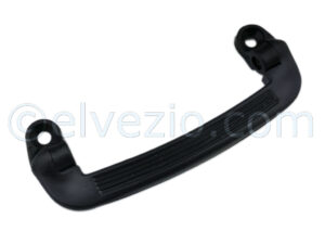 Black Plastic Inner Handle for Fiat 500 F, 500 L, 500 R, 126 and 600 E.
