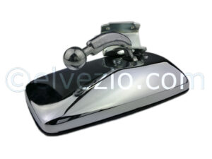 External Rectangular Chromed Mirror for Fiat 500 N, 500 D, 500 F, 500 L, 500 R, 500 Giardiniera and 600.