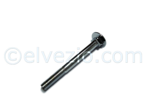 Bullone Cromato Paraurti per Fiat 500 N, 500 D, 500 F, 500 R, 500 Giardiniera (solo anteriore) e 600. Rif. O.E. 4166969. Riferimento PA24