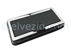 Ashtray With Chromed Border And Rubber Seal for Fiat 500 D, 500 F, 500 L, 500 R, 500 Giardiniera, 600, 600 Multipla and 126.