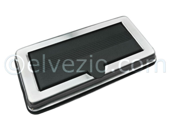 Ashtray With Aluminum Border And Rubber Seal for Fiat 500 D, 500 F, 500 L, 500 R, 500 Giardiniera, 600 e 600 Multipla.