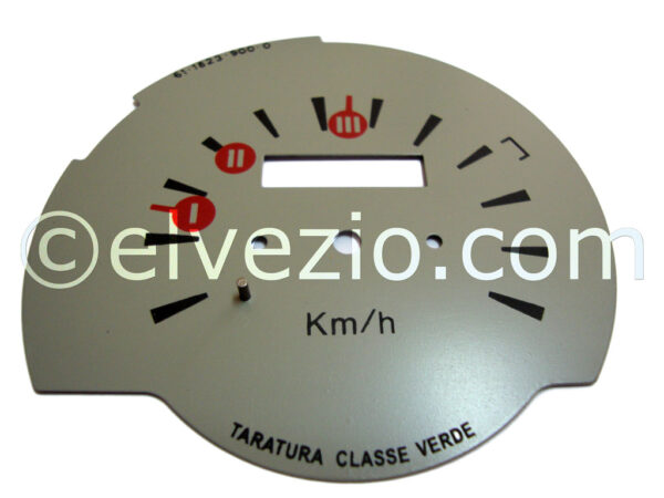 Speedometer Background 120 Km/h for Fiat 500 F, 500 R and 500 Giardiniera.