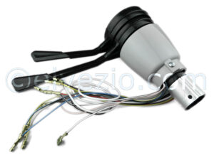 Grey Lights Switch with Plastic Levers for Fiat 500 F.