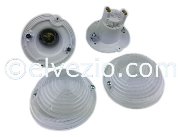 Front Small White Lights for Fiat 500 F, 500 L, 500 R and 500 Giardiniera.