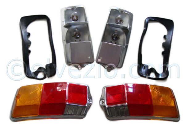 Tail Lights With Rubbers And Lights for Fiat 500 F, 500 L and 500 R.
