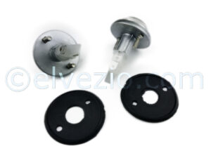 Lucciole Laterali In Plastica Trasparente per Fiat 500 N, 500 D, 500 F, 500 L, 500 R, 500 Giardiniera e 600.