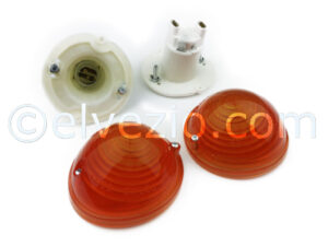 Front Small Orange Lights for Fiat 500 F, 500 L, 500 R and 500 Giardiniera.