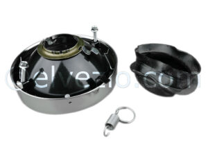 Front Headlight With Metal Frame (1 pcs) for Fiat 500 F, 500 L, 500 R and 500 Giardiniera Base F.