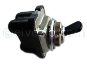 Windscreen Wipers Switch 4 Contacts With Rounded Connectors for Fiat 500 N, 500 D, 500 F and 500 Giardiniera until 1968.