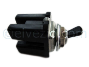 Speedometer Light Switch 2 Contacts With Flat Connectors for Fiat 500 L, 500 R, 500 F and 500 Giardiniera after 1968.