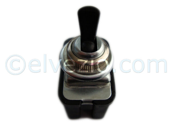 Headlights Switch 3 Contacts With Flat Connectors for Fiat 500 L, 500 R, 500 F and 500 Giardiniera after 1968.