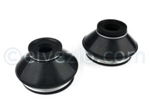 Steering Heads Rubber Caps for Fiat 500 D, 500 N, 500 Giardiniera Base D, 600, 600 Multipla and Autobianchi Bianchina Trasformabile, Berlina Base D, Panoramica Base D and Cabriolet Base D.