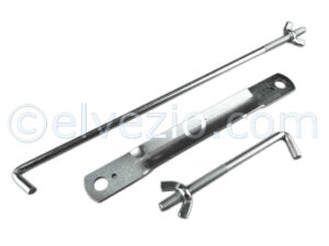 Battery Support Bar for Fiat 500 N, 500 D, 500 F, 500 L, 500 R, 500 Giardiniera and Autobianchi Bianchina Berlina, Panoramica, Trasformabile and Cabriolet.